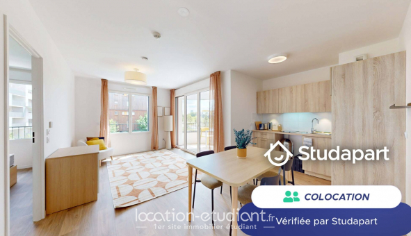 Colocation tudiante Studio à Asnires sur Seine (92600)