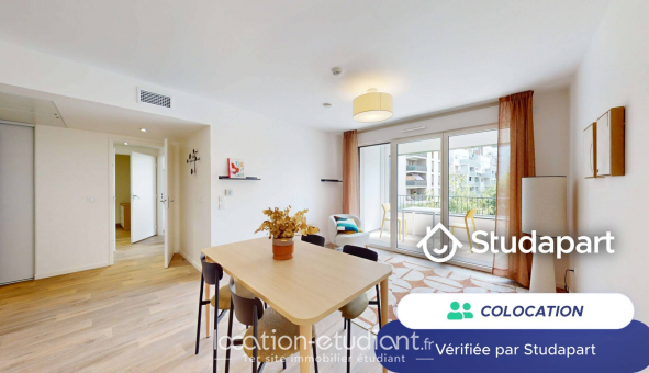 Colocation tudiante Studio à Asnires sur Seine (92600)