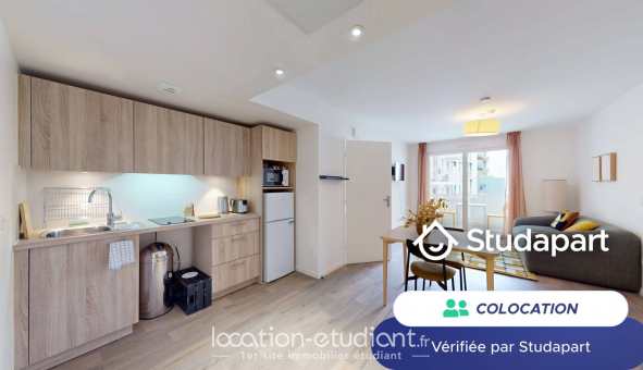 Colocation tudiante Studio à Asnires sur Seine (92600)