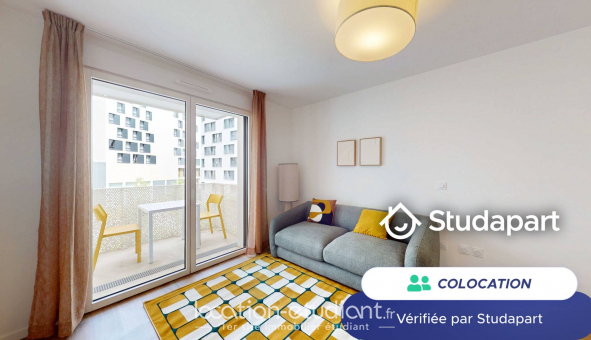 Colocation tudiante Studio à Asnires sur Seine (92600)