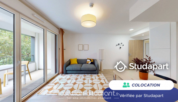 Colocation tudiante Studio à Asnires sur Seine (92600)