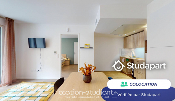 Colocation tudiante Studio à Asnires sur Seine (92600)