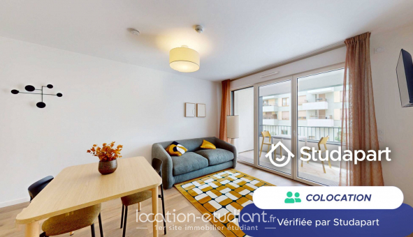 Colocation tudiante Studio à Asnires sur Seine (92600)