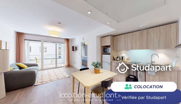 Colocation tudiante Studio à Asnires sur Seine (92600)