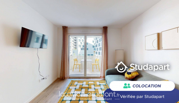 Colocation tudiante Studio à Asnires sur Seine (92600)