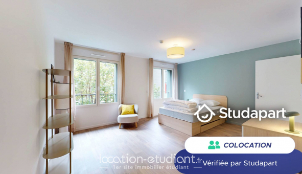 Colocation tudiante Studio à Asnires sur Seine (92600)