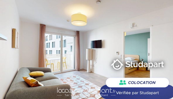 Colocation tudiante Studio à Asnires sur Seine (92600)