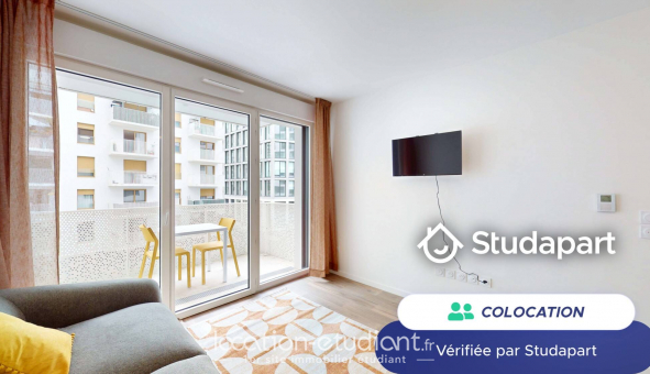 Colocation tudiante Studio à Asnires sur Seine (92600)