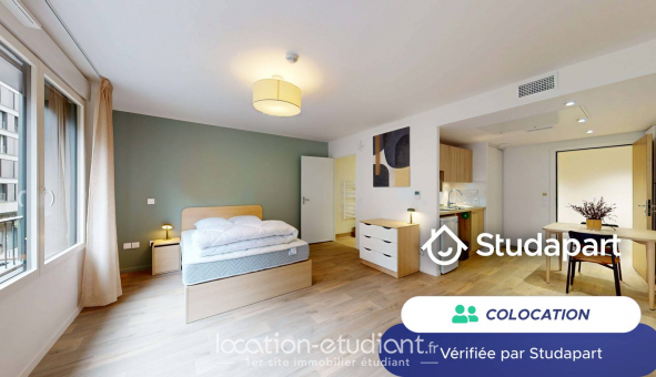 Colocation tudiante Studio à Asnires sur Seine (92600)