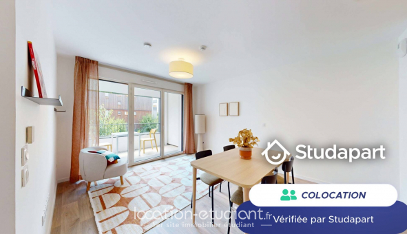 Colocation tudiante Studio à Asnires sur Seine (92600)
