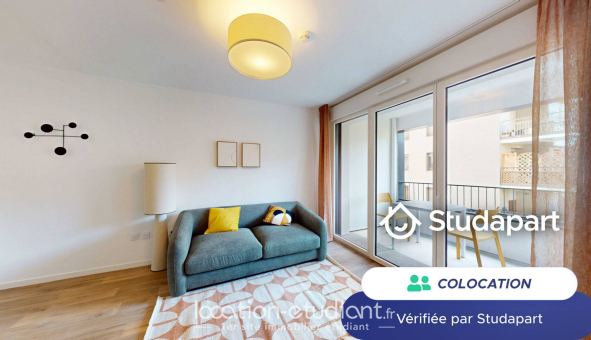 Colocation tudiante Studio à Asnires sur Seine (92600)