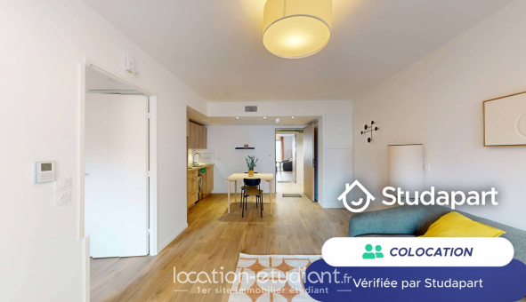 Colocation tudiante Studio à Asnires sur Seine (92600)