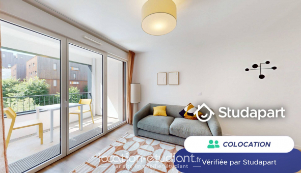 Colocation tudiante Studio à Asnires sur Seine (92600)