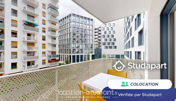 Colocation �tudiante Studio &agrave; Asni�res sur Seine (92600)