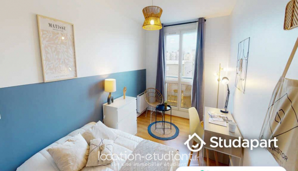 Colocation �tudiante Studio &agrave; Asni�res sur Seine (92600)