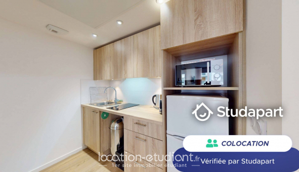 Colocation �tudiante Studio &agrave; Asni�res sur Seine (92600)