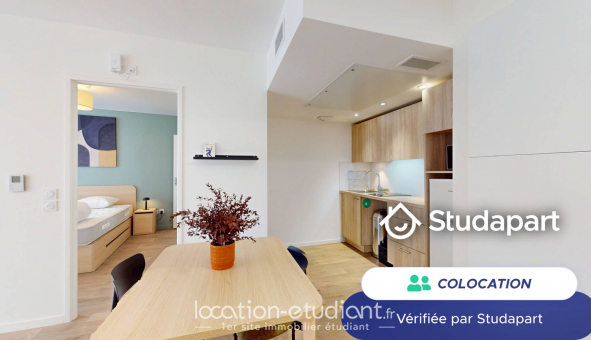 Colocation �tudiante Studio &agrave; Asni�res sur Seine (92600)