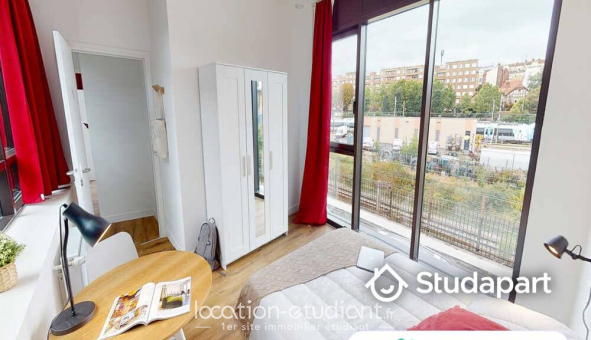 Colocation �tudiante Studio &agrave; Asni�res sur Seine (92600)