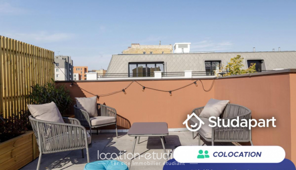 Colocation tudiante Studio à Asnires sur Seine (92600)