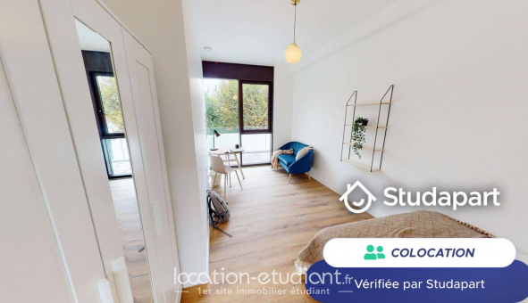 Colocation étudiante Studio à Asnières sur Seine (92600)