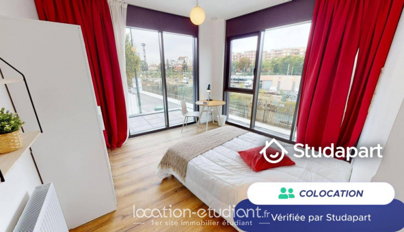 Colocation étudiante Studio à Asnières sur Seine (92600)