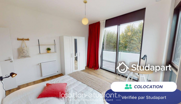 Colocation étudiante Studio à Asnières sur Seine (92600)