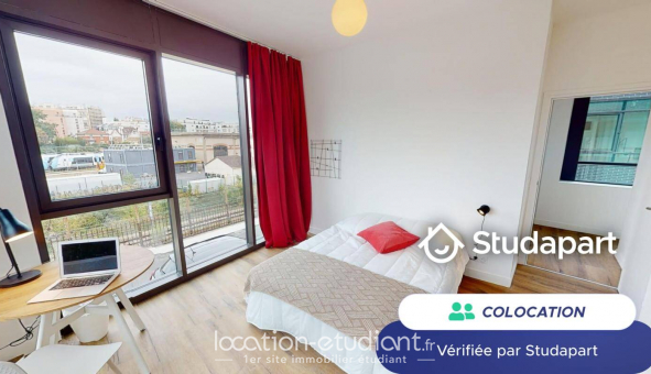 Colocation étudiante Studio à Asnières sur Seine (92600)