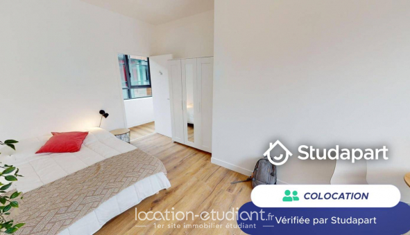 Colocation étudiante Studio à Asnières sur Seine (92600)