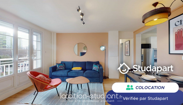 Colocation tudiante T5 à Asnires sur Seine (92600)