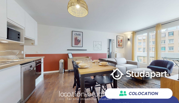 Colocation tudiante T5 à Asnires sur Seine (92600)