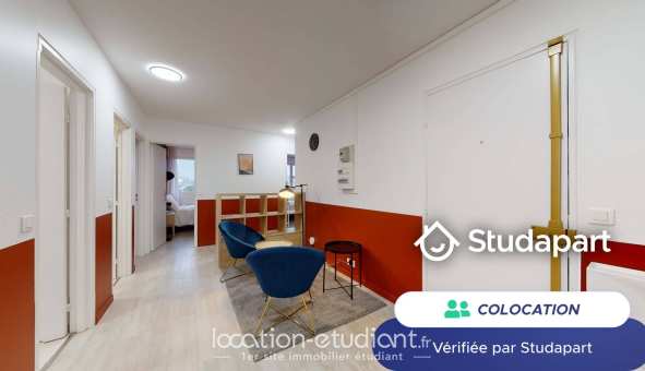 Colocation étudiante Duplex &agrave; Asnières sur Seine (92600)