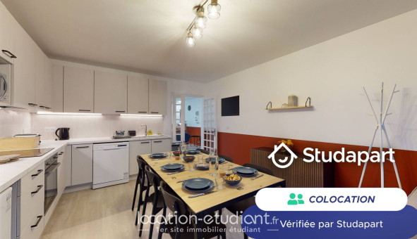 Colocation étudiante Duplex &agrave; Asnières sur Seine (92600)