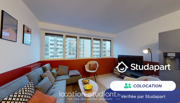Colocation étudiante Duplex &agrave; Asnières sur Seine (92600)