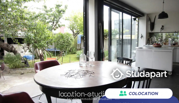 Colocation tudiante Studio à Aubervilliers (93300)