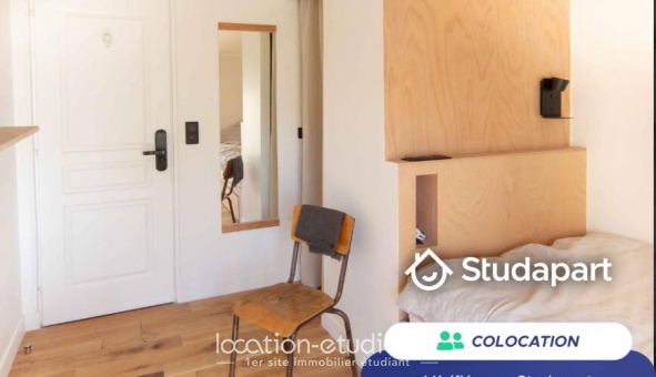 Colocation �tudiante Studio &agrave; Aubervilliers (93300)