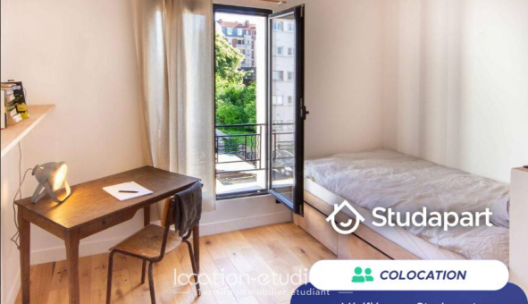 Colocation �tudiante Studio &agrave; Aubervilliers (93300)