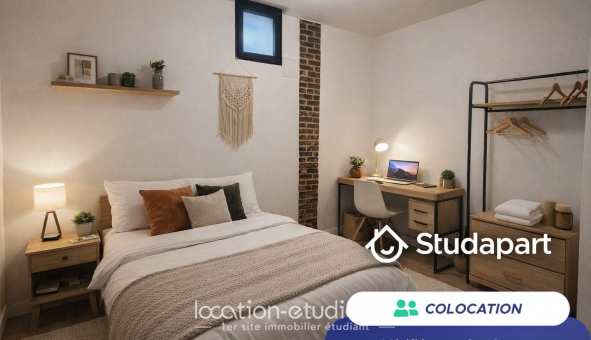 Colocation �tudiante Studio &agrave; Aubervilliers (93300)