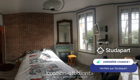 Colocation tudiante Studio à Aulnay sous Bois (93600)