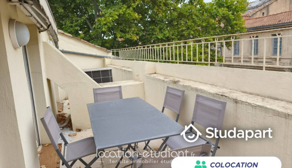 Colocation �tudiante Studio &agrave; Avignon (84000)