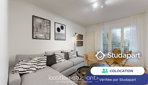 Colocation étudiante Studio à Bagnolet (93170)