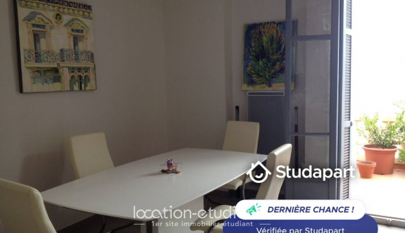 Colocation tudiante Studio à Beausoleil (06240)