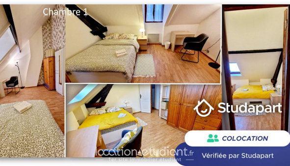 Colocation tudiante Studio à Beauvais (60000)