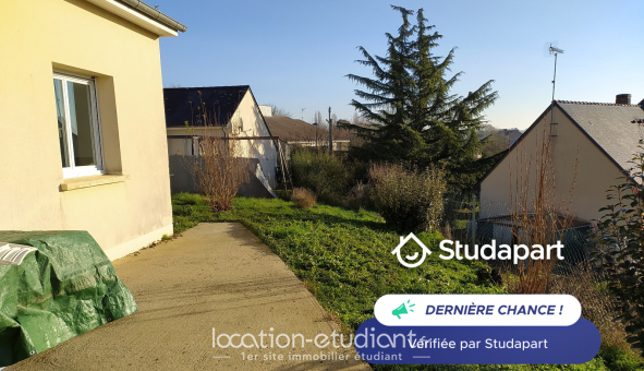 Colocation étudiante Studio à Bécon les Granits (49370)