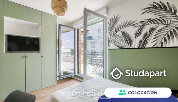Colocation étudiante Studio &agrave; Bezons (95870)