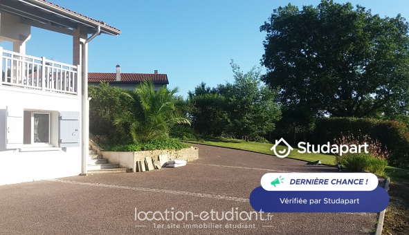 Colocation étudiante Studio à Bidart (64210)