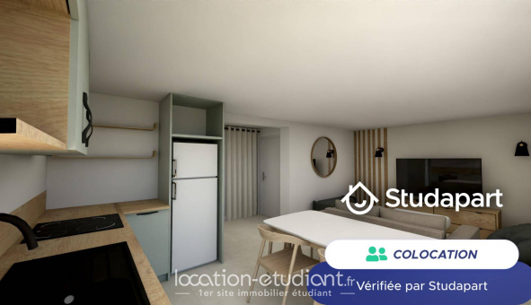 Colocation tudiante Studio à Bidart (64210)