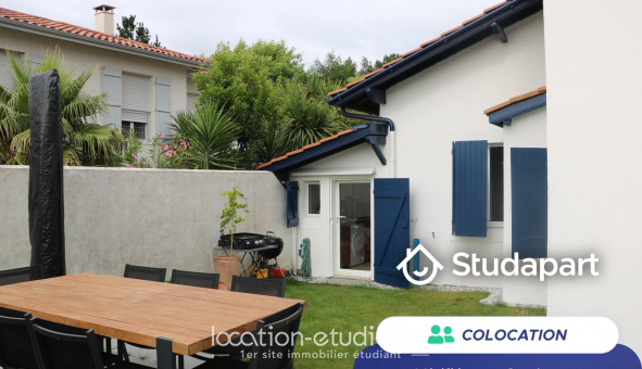 Colocation tudiante Studio à Bidart (64210)