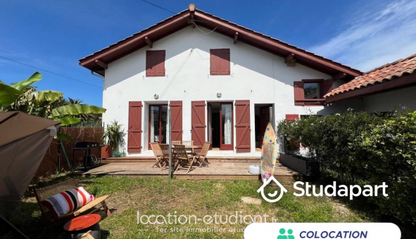 Colocation tudiante Studio à Bidart (64210)