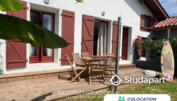 Colocation tudiante Studio à Bidart (64210)