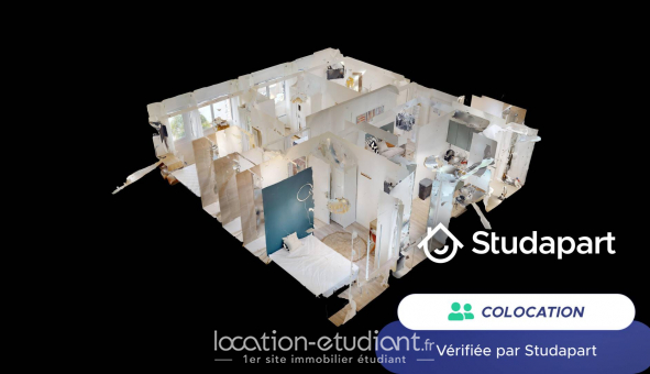 Colocation �tudiante Studio &agrave; Blagnac (31700)